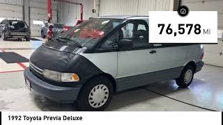 1992 Toyota Previa Cedar Falls IA UDX22661A