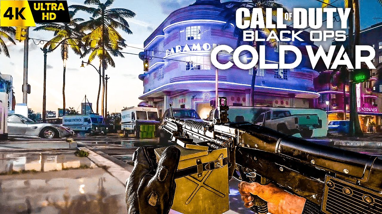 Call of Duty Black Ops Cold War Multiplayer PC 60M Weapon 4K - YouTube