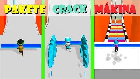 NOOB vs PRO vs HACKER - Roof Rails - Gameplay