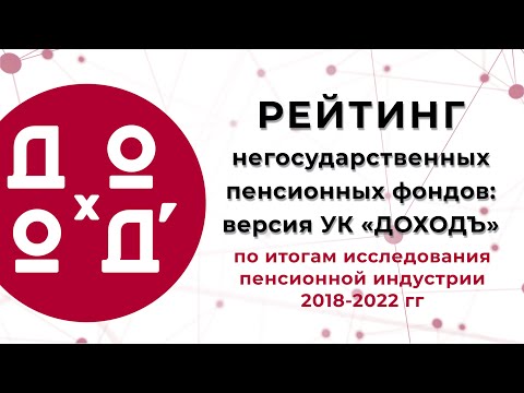 Рейтинг НПФ с 2018 по 2022 год. Версия УК "ДОХОДЪ"