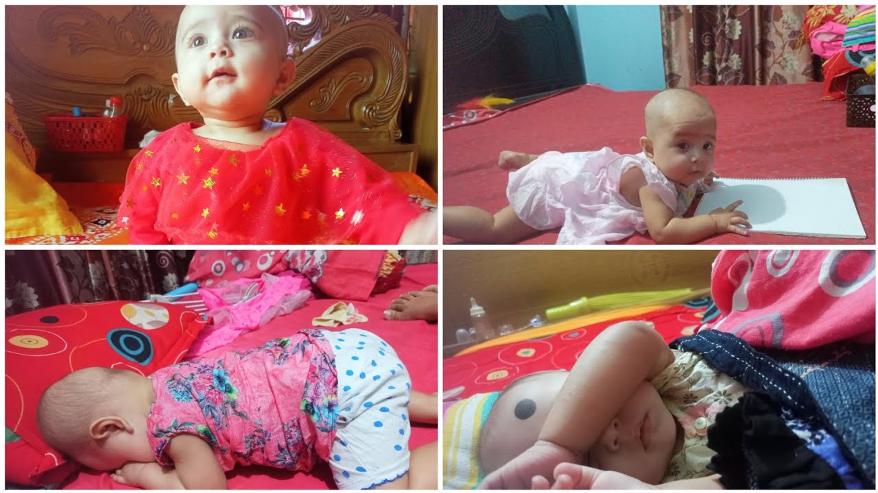 মাহিরা কতো মাসে উপুর হওয়া শিখেছে??  কতো মাসে বসা শিখেছে???