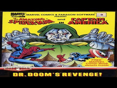 The Amazing Spider Man and Captain America in Doctor Doom's Revenge! (Amiga)