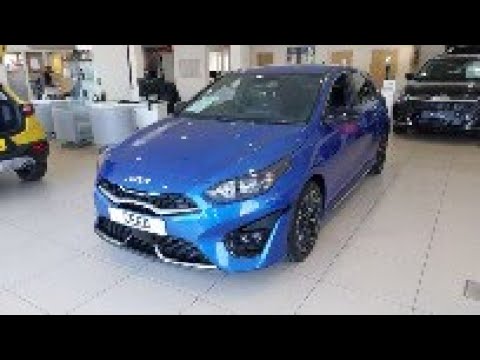 2023 KIA Ceed GT 1.6 T-GDi (204hp) Blue Flame - Sound, Exterior & Interior  Look