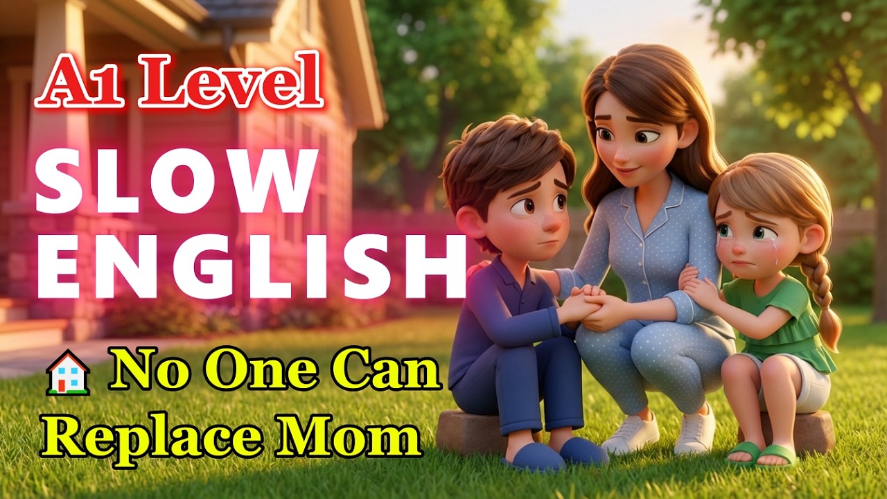 😢 We Didn’t Know How Much We Needed Mom | Easy English Listening Practice (A1 Level)