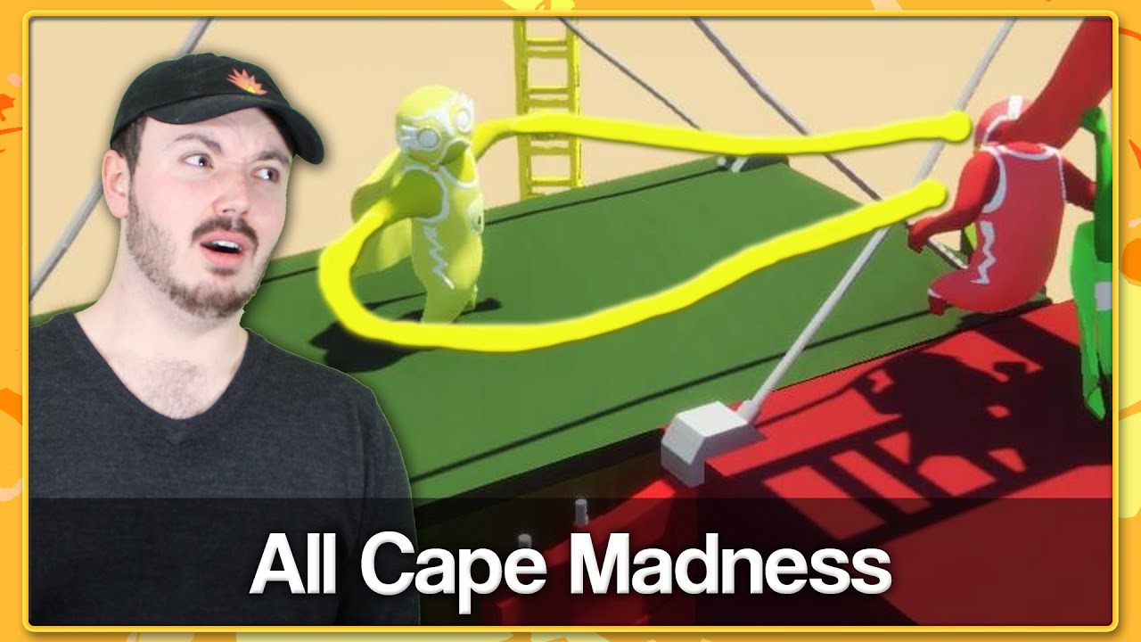 All Cape MADNESS | Gang Beasts