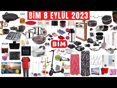 BİM BU CUMA | BİM 8 EYLÜL 2023 GELECEK KATALOĞU | BİM BU HAFTA ÜRÜNLERİ #bim