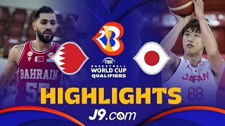 🇧🇭 Bahrain vs 🇯🇵 Japan | Basketball Highlights