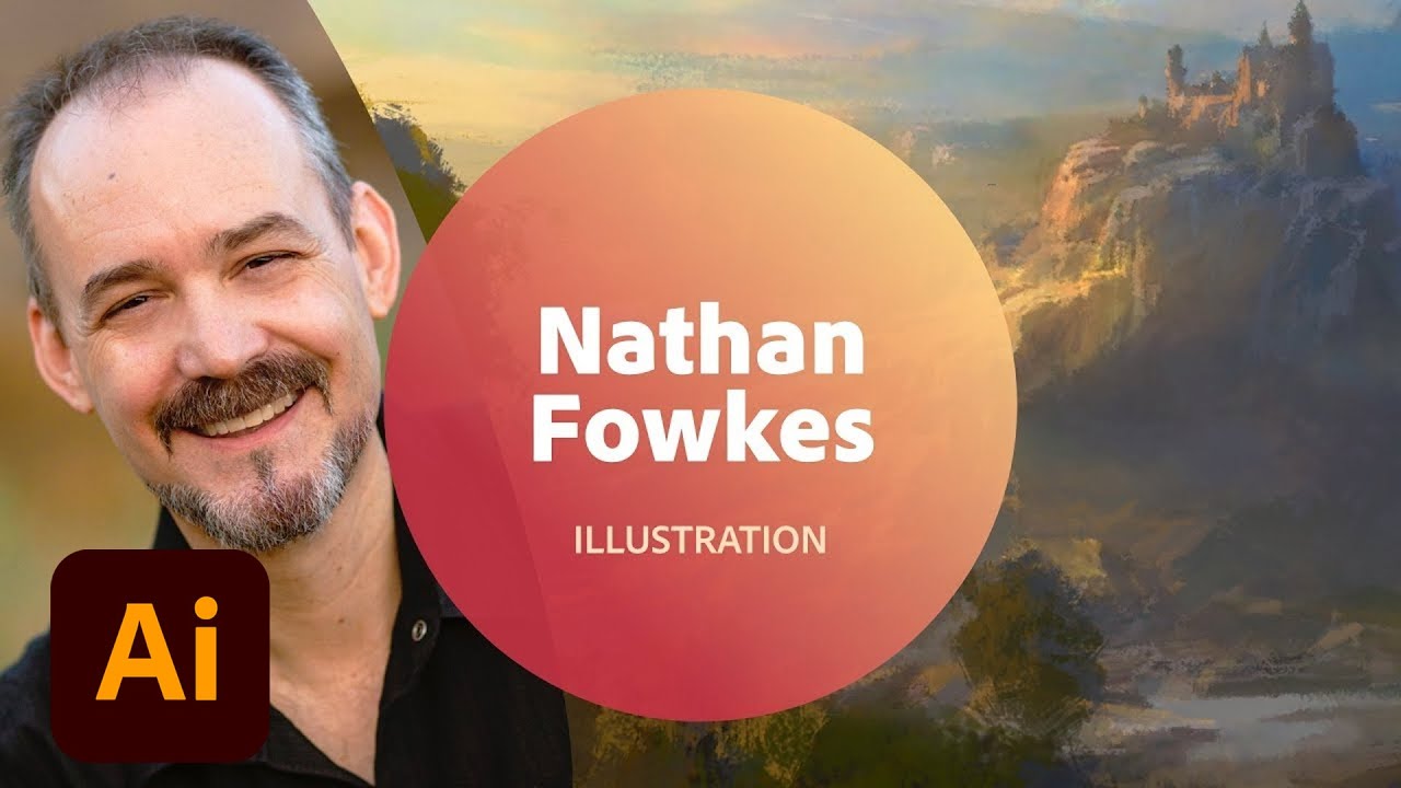 Live Illustration with Nathan Fowkes - 1 of 3