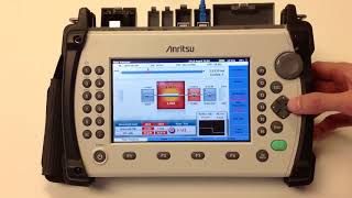 Anritsu MT9083 OTDR Demonstration - Accurate and Easy Fiber Testing
