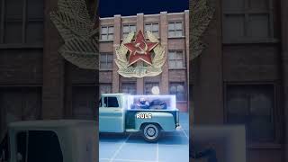 He mailed himself to escape East Germany! 📦✈️#shorts #shortsfeed #3danimation #aivideo