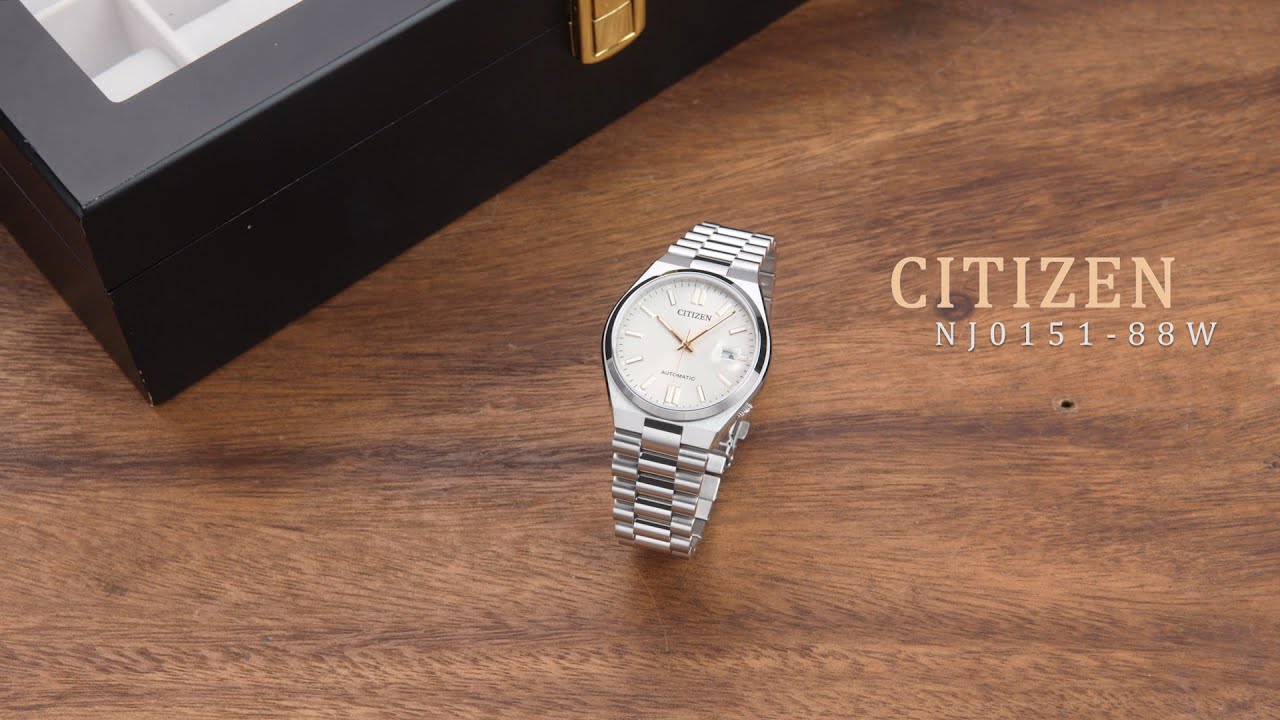 Review đồng hồ Citizen NJ0151-88W Sử dụng bộ máy 8210 in-house cho thời gian trữ cót 40h.