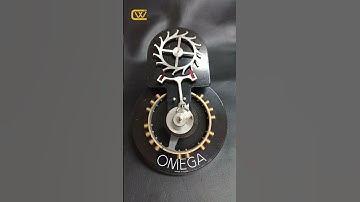 Swiss Lever Escapement in 20 Seconds | 1800 VPH | Omega Showcase