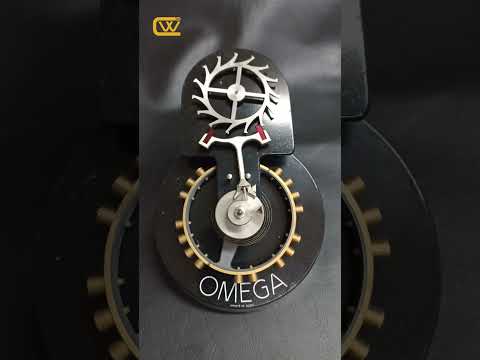چرخ دنگ اهرمی سوئیسی در 20 ثانیه 1800  نمایشگاه امگا