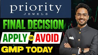 Priority Jewels IPO Review Final | Priority Jewels IPO GMP Today