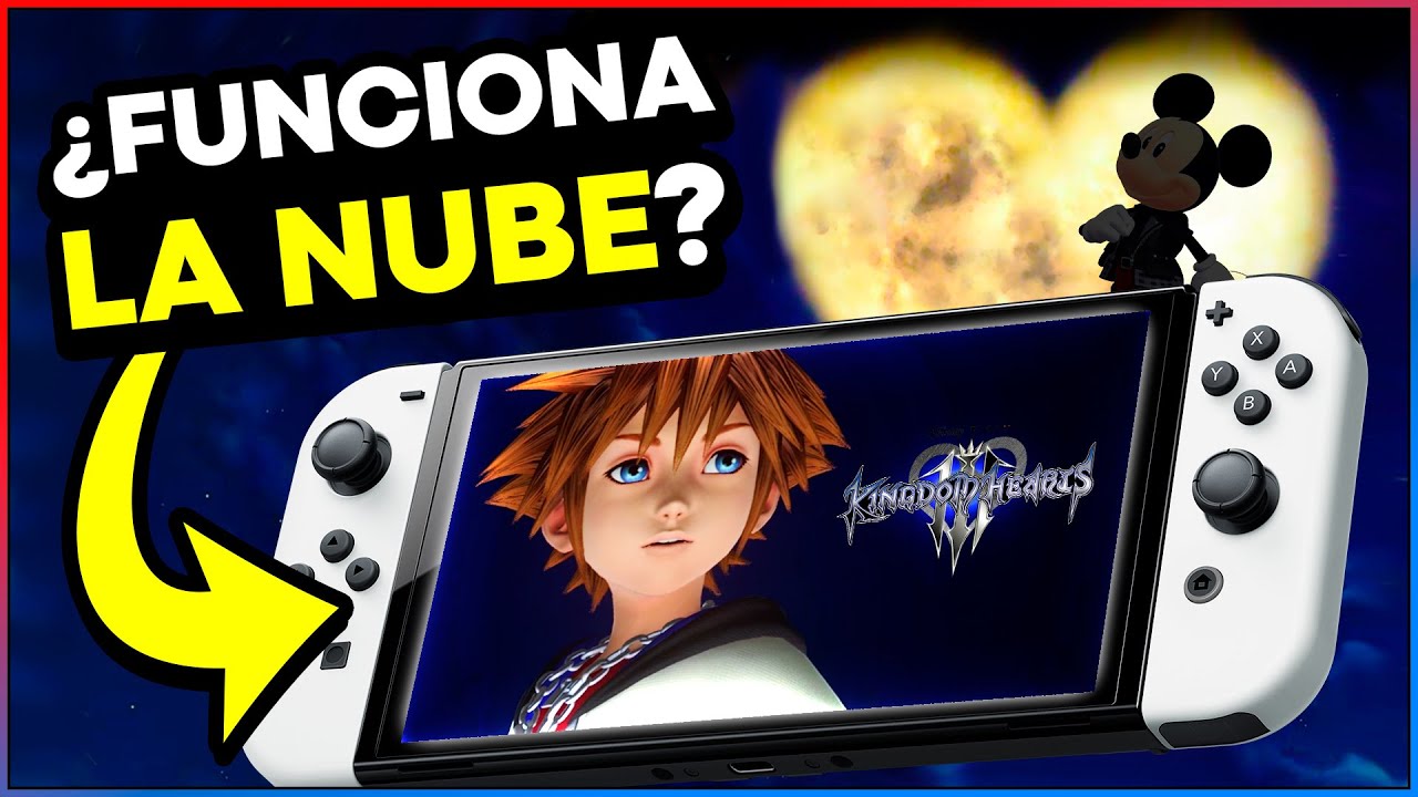 La VERDAD de Kingdom Hearts en Nintendo Switch 💛 Jugamos la Cloud