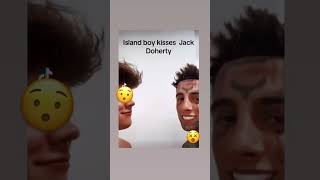 Island Boy Kisses Jack   