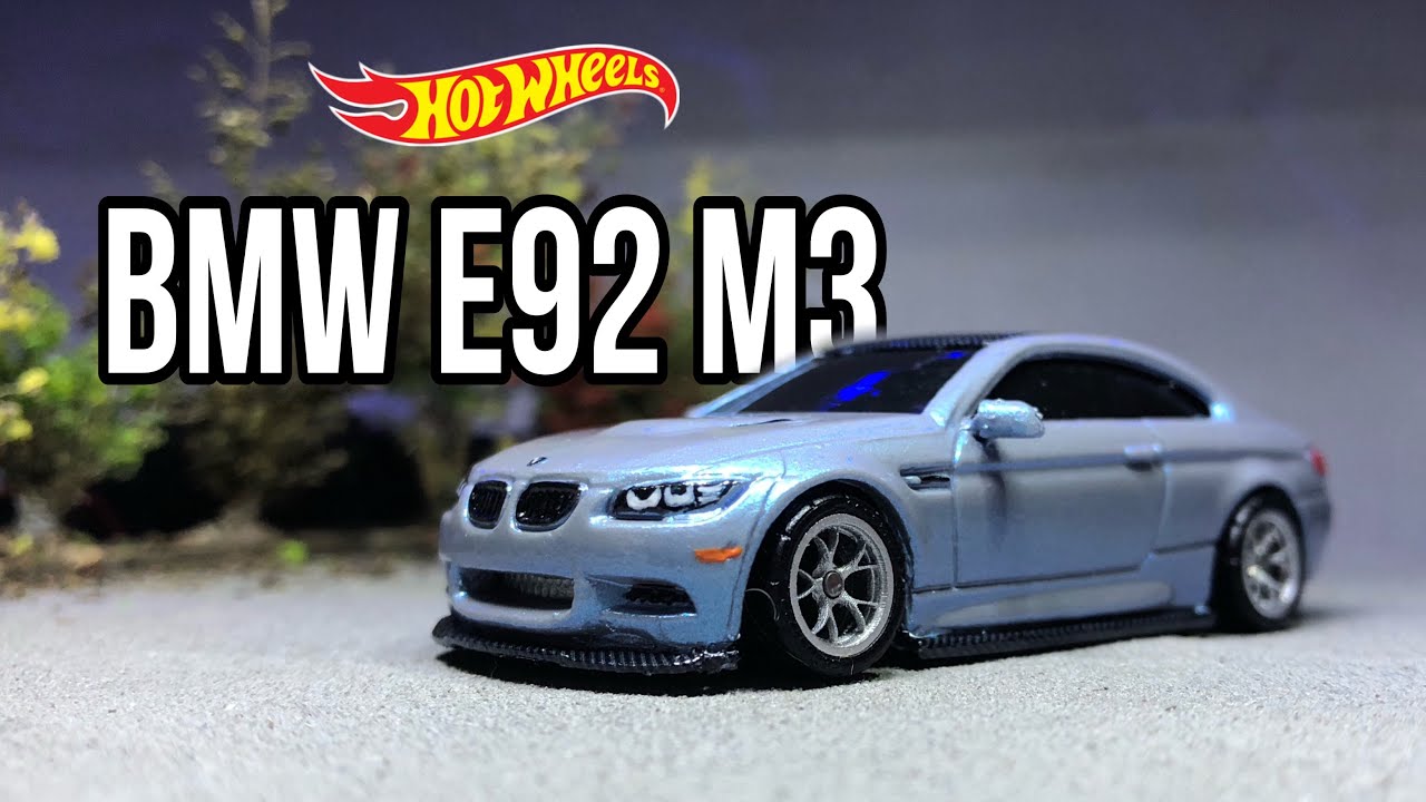 Custom Hotwheels BMW E92 M3 | Restoration | 1:64 Scale