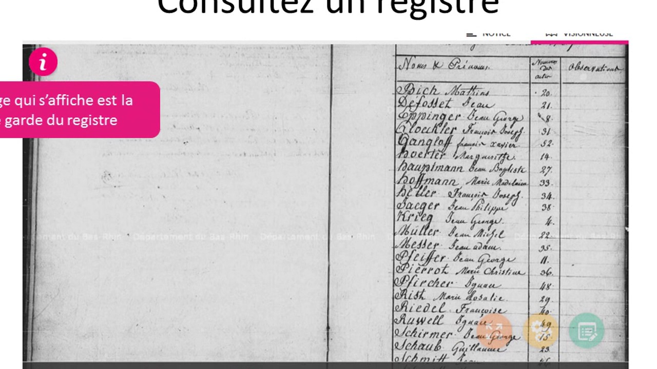 Registres paroissiaux et état civil numérisés