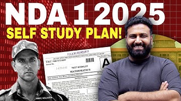 How to crack NDA exam by self study🔥 NDA 1 2025 Study Plan From Scratch- Learn With Sumit