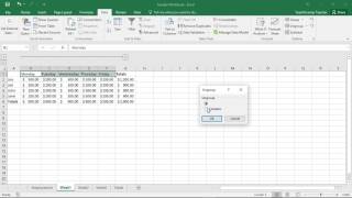Applying and Removing Outlines in Excel