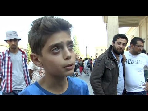 Suriyeli mülteci çocuk: Savaşı durdurun!