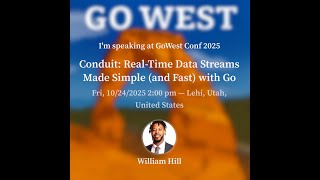 Conduit: Real-Time Data Streams Made Simple (and Fast) with Go