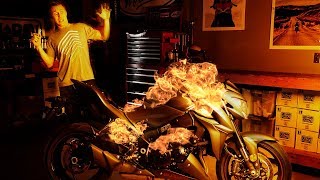 How to Avoid Setting Your Motorcycle On Fire | MC Garage