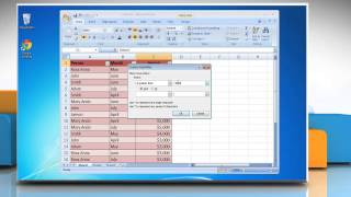 Microsoft® Excel 2007: Filter Stops Working Part Way Down the Spreadsheet