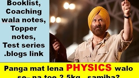 IAS Optional Subject= How to approach PHYSICS( book-list + topper notes download etc)