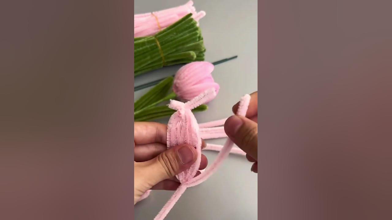 How To Make A Elegant Tulip Pipe Cleaner Tulips Tutorial Tulip how-to-make-a-elegant-tulip-pipe-cleaner-tulips-tutorial-tulip