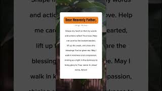Dear God 🙏🏻✝️ #prayer #motivation #love  #jesuslovesyou #christianprayer #shorts
