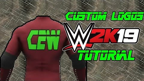 How to add cutom logos to wwe2k19