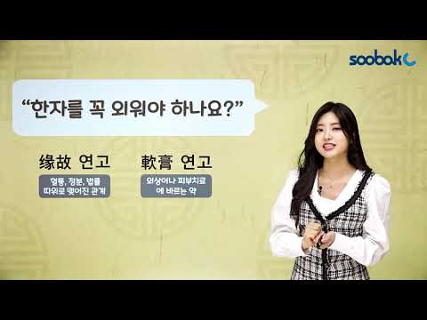 [중등인강/수박쌤TV] 중학교 <strong>한문</strong> 공부 꿀팁, 한자 꼭 외워야 하나요? - 수박씨닷컴 서수빈선생님