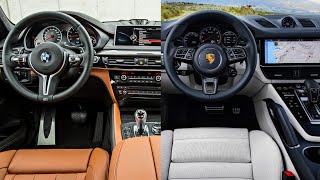 BMW X6 VS Porsche Cayenne Coupe - INTERIOR