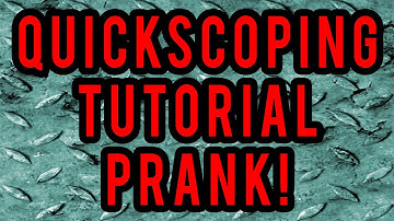 Um, How Do You Quickscope? PRANK!