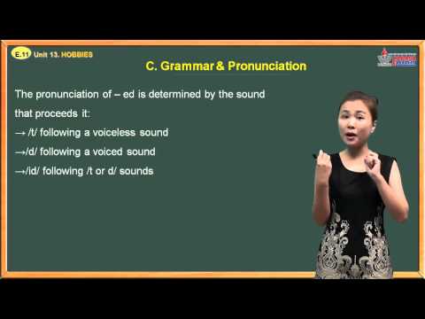 Giáo án Anh văn lớp 11 - Unit 13. Hobbies - Grammar And Pronunciation