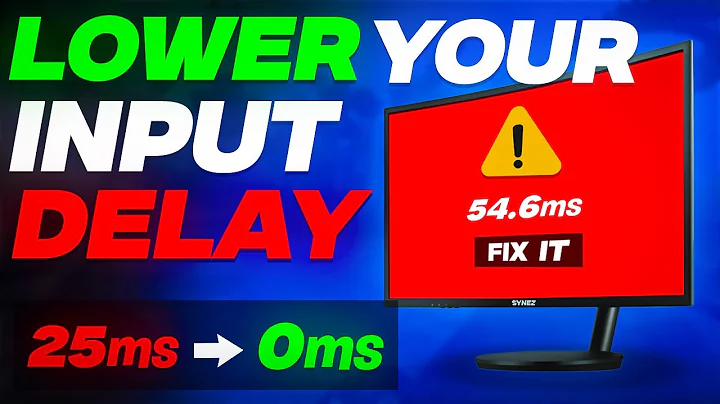 *2025* Best Settings to Reduce Input Lag! (Faster Inputs, Lower Latency, Competitive Boost)