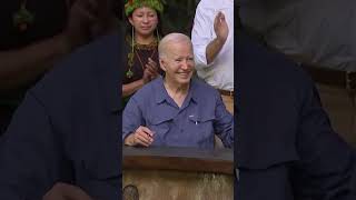 Biden ‘wandering off’ into the Amazon rainforest goes viral
