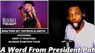 Madonna | Keep it Together | Blond Ambition Tour-REACTION VIDEO