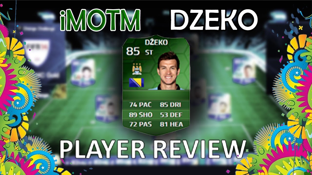 FIFA 14 | iMOTM Dzeko 85 | Player Review and In-Game Stats
