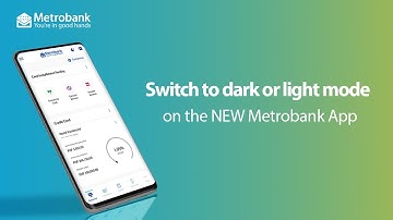 How to customize your display settings on the NEW Metrobank App
