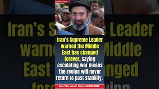 Middle East War Warning | Khamenei Says Nothing Will Ever Be The Same