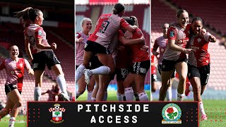 WOMEN'S PITCHSIDE ACCESS: Saints 2-0 Blackburn | Take a closer look at Saints' win at St Mary's