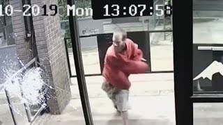 Caught on camera: at least five businesses hit by vandal in Downtown Fresno
