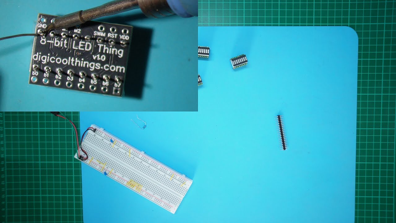 8 bit LED Thing - Kitset Assembly Guide & Tips! - YouTube