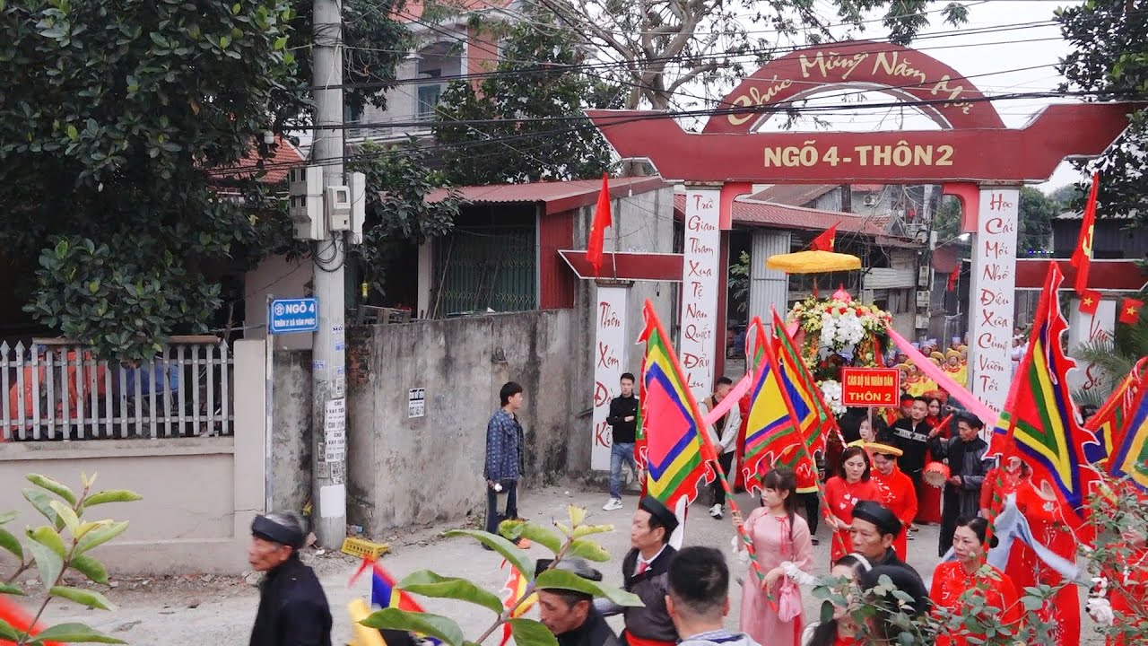 Camera Hoàng Lai - Lễ hội đình Vân Cốc - Lễ rước của cán bộ và nhân dân xã Vân Phúc năm 2025