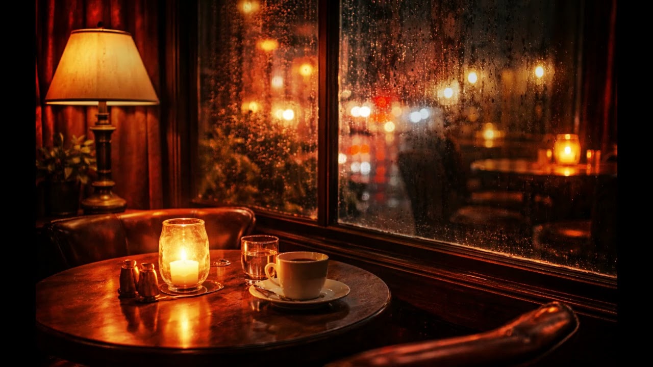 Midnight Strategy | Cozy Jazz Café Ambience (3 Hours)
