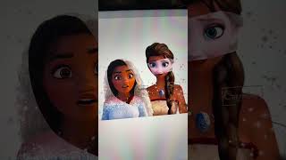 Moana & Elsa #art #disney #digi...