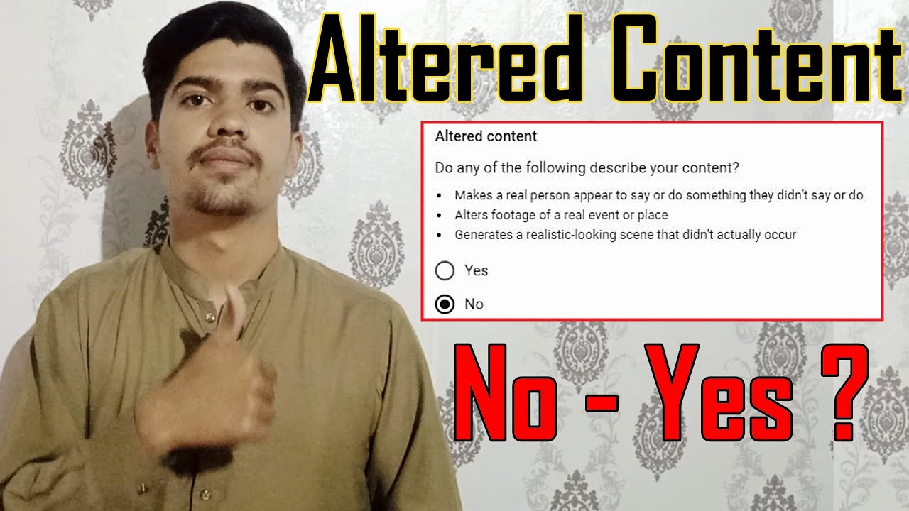 Altered Content Youtube Kya Hai ? - Altered Content Youtube for Gaming ...