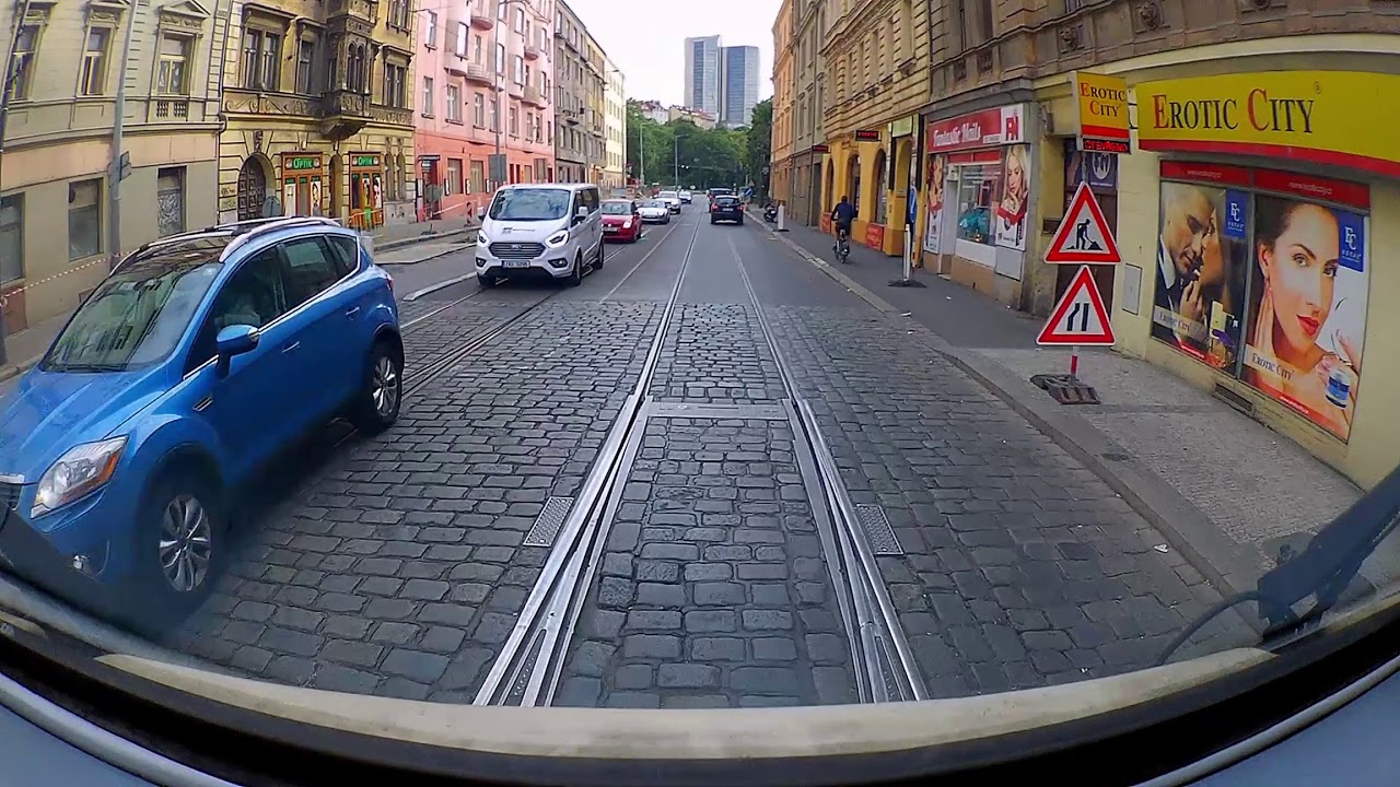 Linka 24 - Kubánské náměstí - Kobylisy | Směna | #slowtv